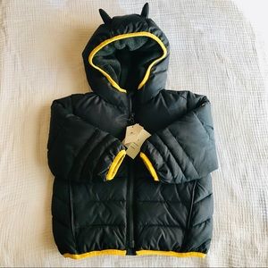 Toddler Batman Puffer Coat - New With Tags!